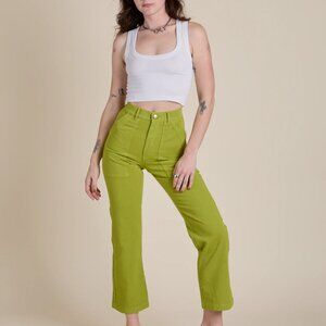Big Bud Press Work Pants in Gross Green